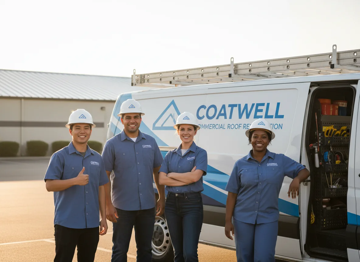 Commercial roof coating company in Bay City, WI